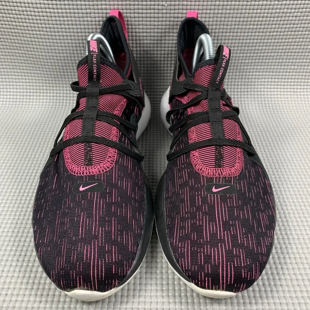 Nike Womens Flex Contact 3 AQ7488-002 Black Running Shoes  Womens Size 8.5